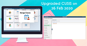 A Glance@Upgraded CUSIS Ready on 11 Mar 2020@Issue 181